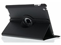 Étui de tablette portefeuille rotatif à 360° pour l'iPad 2 / 3 / 4 - Noir