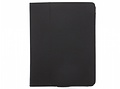 Étui de tablette portefeuille lisse pour l'iPad 2 / 3 / 4 - Noir