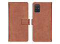 iMoshion Étui de téléphone portefeuille Luxe pour le Samsung Galaxy A71 - Brun