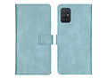 iMoshion Étui de téléphone portefeuille Luxe pour le Samsung Galaxy A71 - Bleu clair