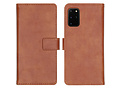iMoshion Étui de téléphone portefeuille Luxe pour le Samsung Galaxy S20 Plus - Brun