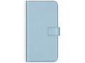 Selencia Étui de téléphone portefeuille en cuir véritable pour l'iPhone 11 - Bleu clair