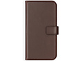Selencia Étui de téléphone en cuir véritable pour le Samsung Galaxy S20 - Brun