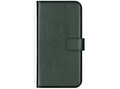 Selencia Étui de téléphone en cuir véritable pour le Samsung Galaxy S20 - Vert