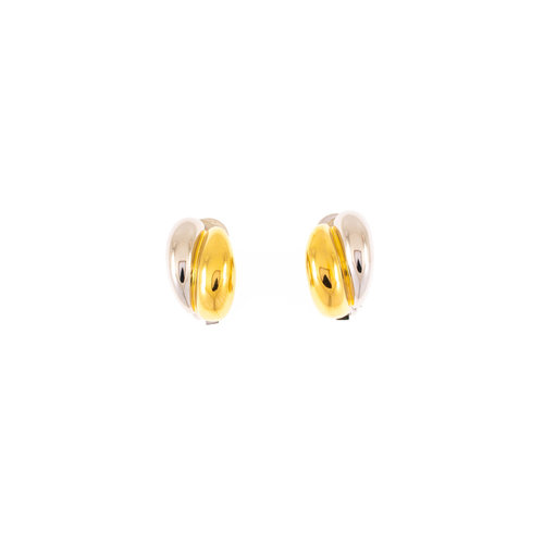 CLIP oorbellen met palladium en goud placage SONJA CLIP oorbellen met palladium en goud placage SONJA
