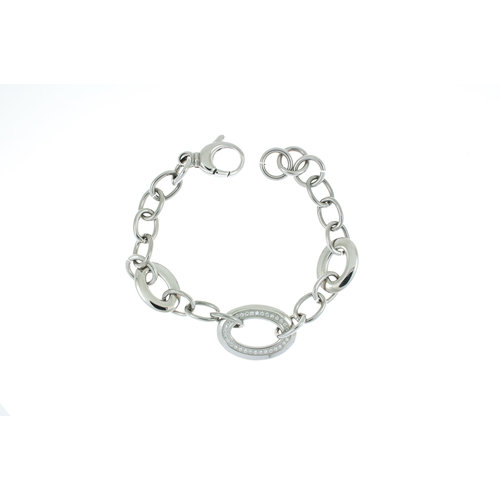 Edelstaal armband met zirconia KRISTIN Edelstaal armband met zirconia KRISTIN
