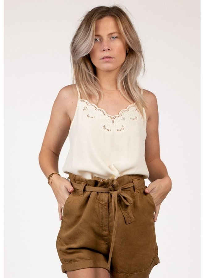 Circle of Trust Top S21_86_ Lily - Shortbread - Greenfield Fashion