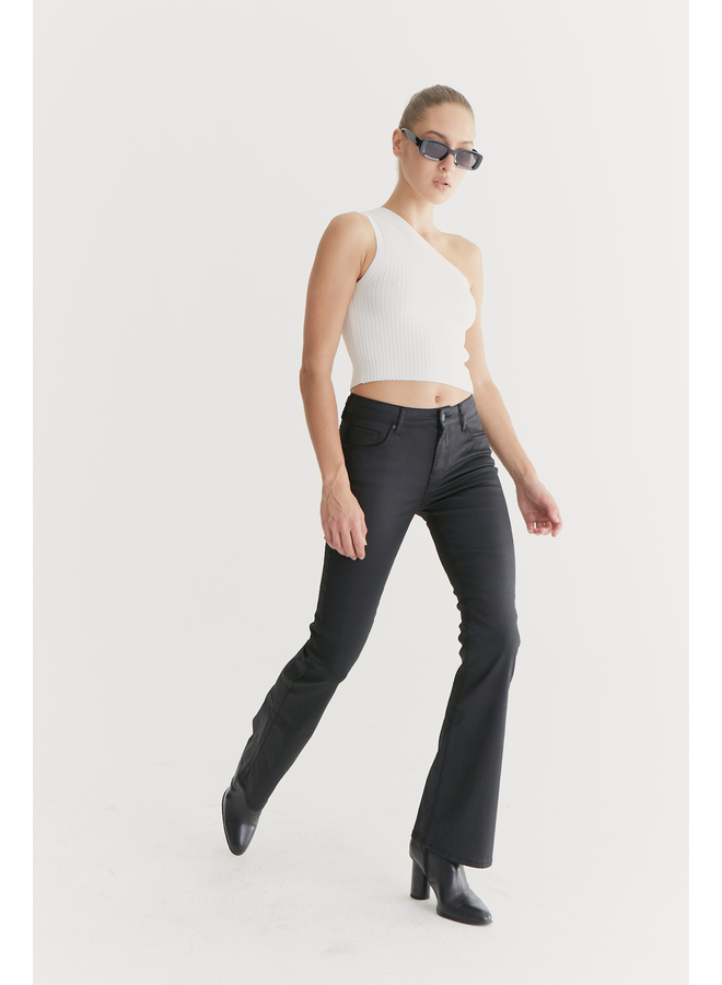Cup of Joe Flared Jeans Laura - Black 
