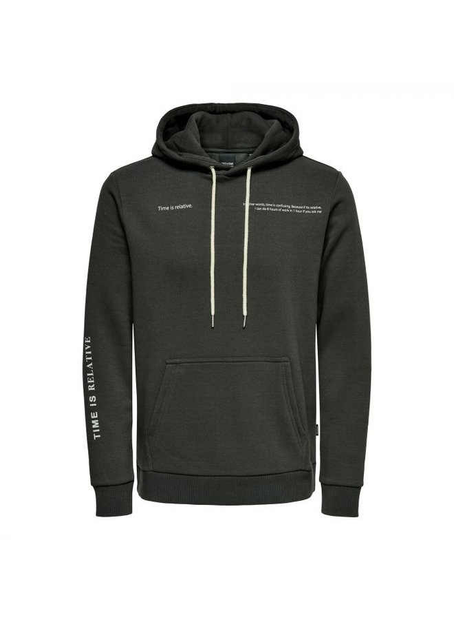 Only & Sons Hoodie 22021310 - Peat
