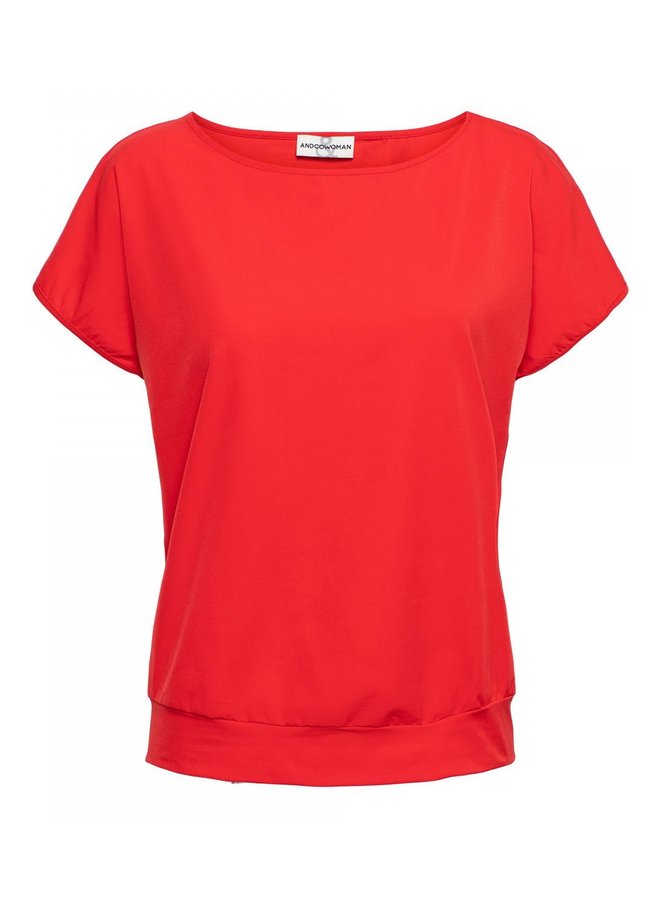 &Co Woman T-shirt TO153 Pina - 40100 L-Pepper Red