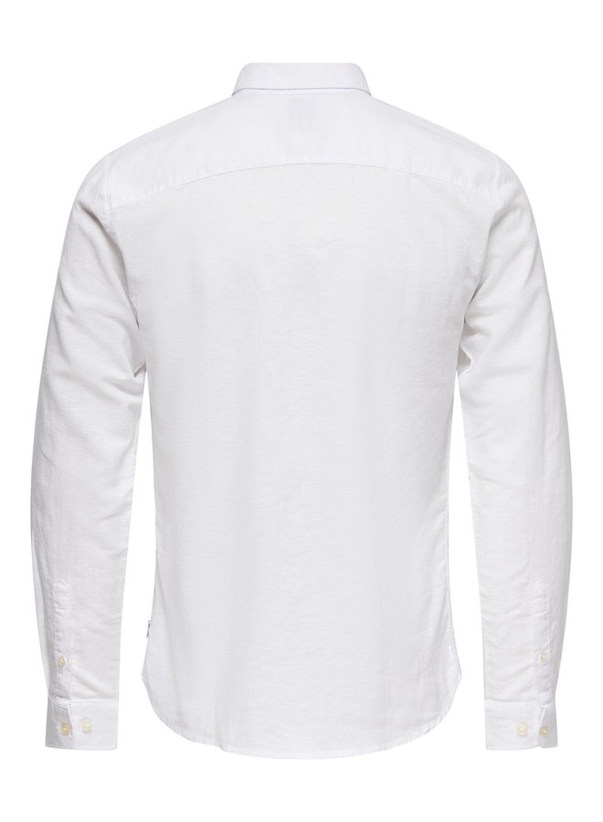 Only & Sons Overhemd 22012321 - White
