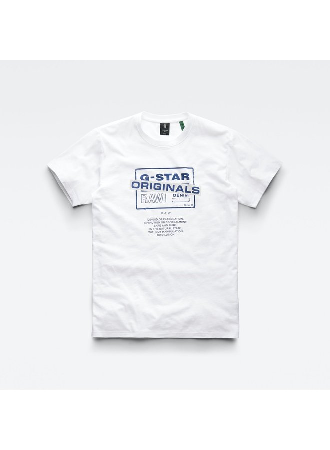 G-Star T-shirt D21181-336-110 - 110 White