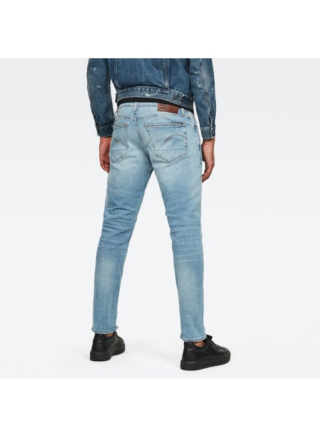 G-Star Slim Fit Jeans 3301 51001-8968-8436 - Licht Blauw