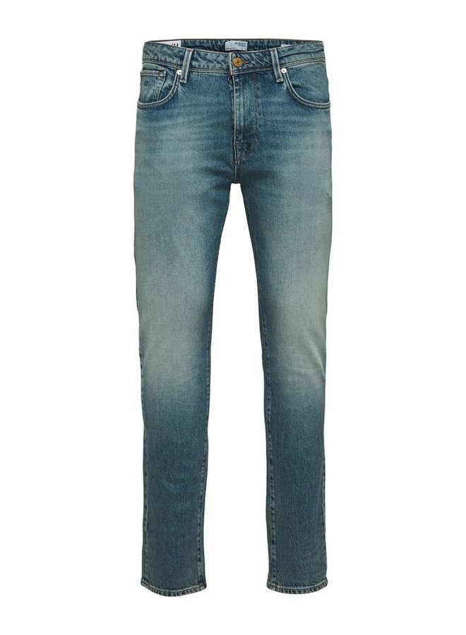 selected Slim Fit Jeans 16080588 - Light Blue Denim