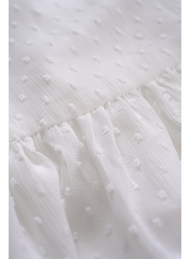 Lofty Manner Jurk MS17.1 Dress Maaike - White