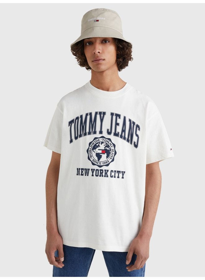 Tommy Hilfiger T-Shirt DM0DM14025 Tee - YBH Ancient White