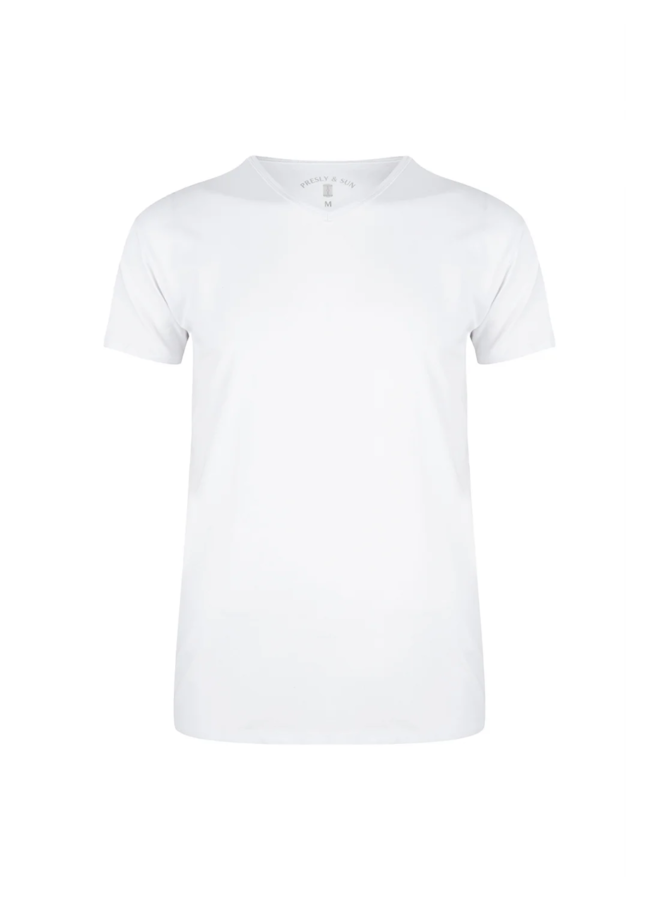 Presly & Sun T-Shirt P-Ssteve T-Shirt - White