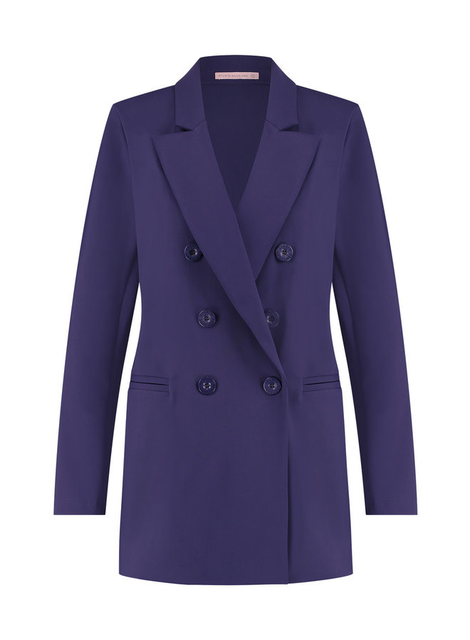 Studio Anneloes Blazer 08013 Tamar Bonded Blazer - 5000 Purple