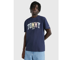 Oceaan Zakje Verbinding verbroken Tommy Hilfiger T-Shirt DM0DM16401 Tee - C87 Twilight Navy - Greenfield  Fashion