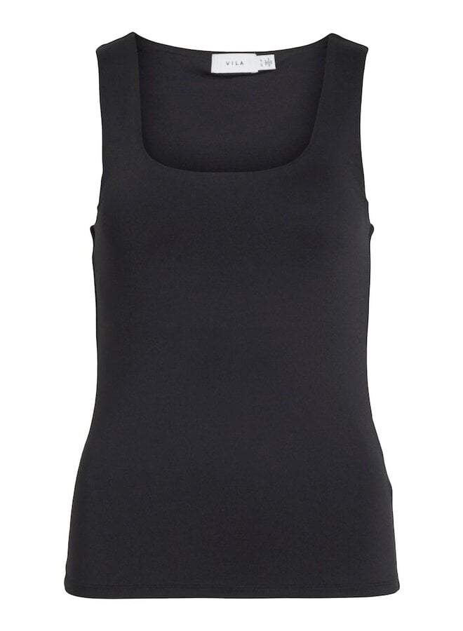 Vila Tank Top VIKENZA 14089092 - Black