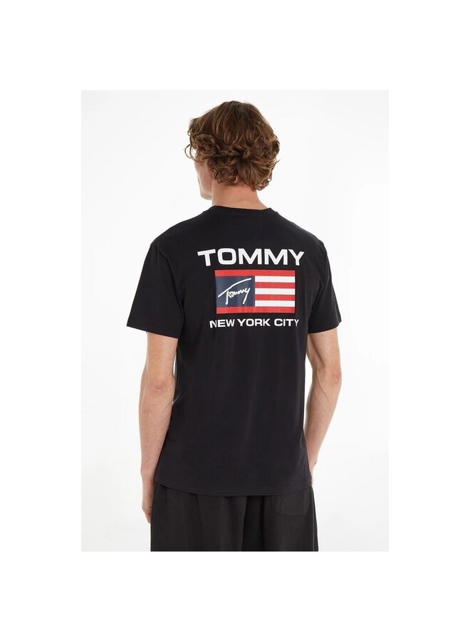 Tommy Jeans T-Shirt DM0DM16849 - BDS Zwart