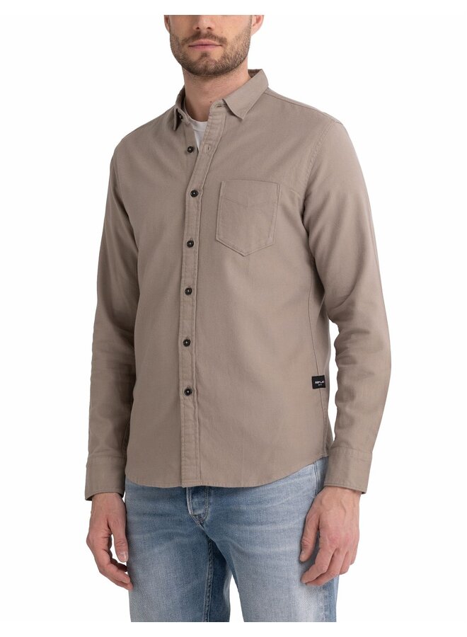 Overhemd M4106.000.84830 Shirt - 326 Dark Sand