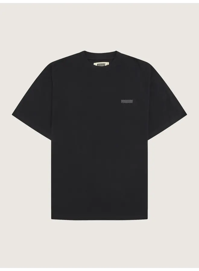Woodbird T-shirt Oversized 2336-419 Tee - Black