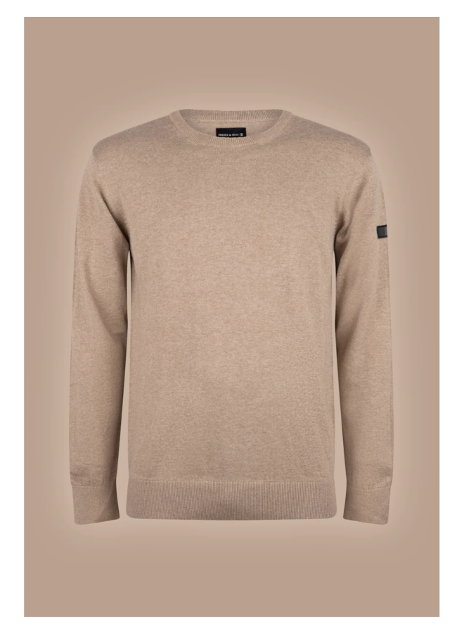 Presly & Sun Trui P_S will Pullover - Taupe