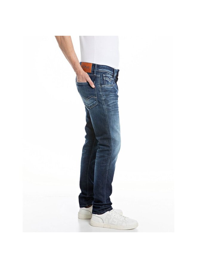 Replay Slim Fit Jeans Anbass M914Y.034.573 560 Pants - 007