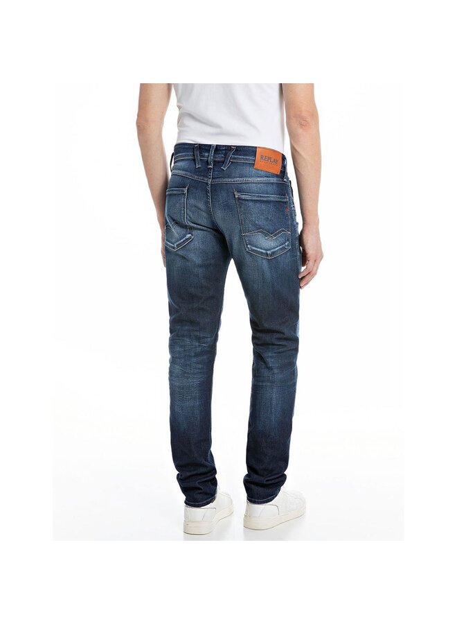 Replay Slim Fit Jeans Anbass M914Y.034.573 560 Pants - 007