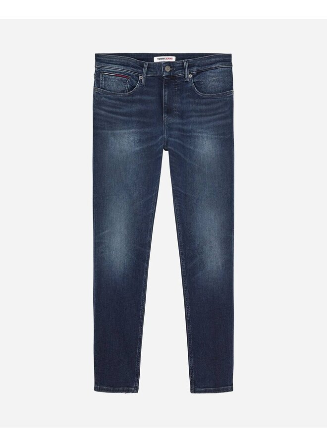 Slim Fit Jeans DM0DM17421 - Donker Blauw 1BK