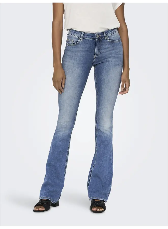 Only Flared Jeans ONLBLUSH 15245444 - Light Blue Denim