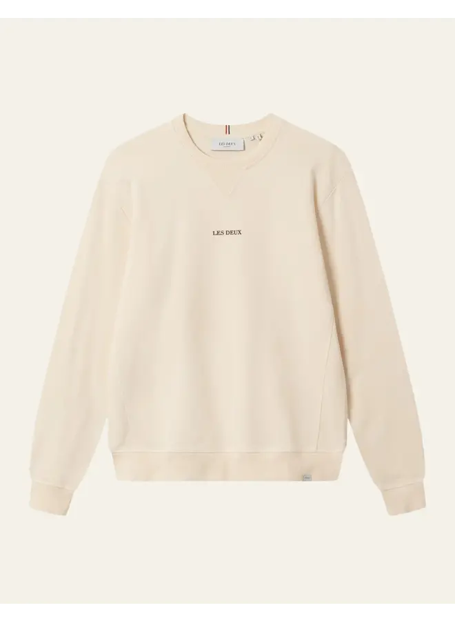 Trui LDM200046 Lens Sweatshirt - 215100 Ivory/Black