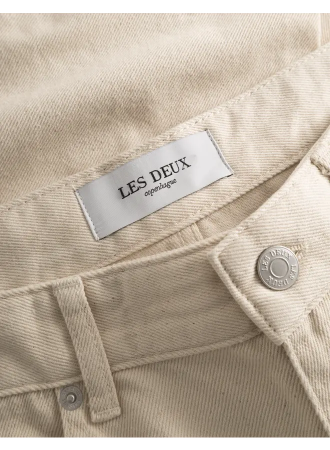 Les Deux Relaxed Fit Jeans LDM550016 Ryder Pants - 215215 Ivory