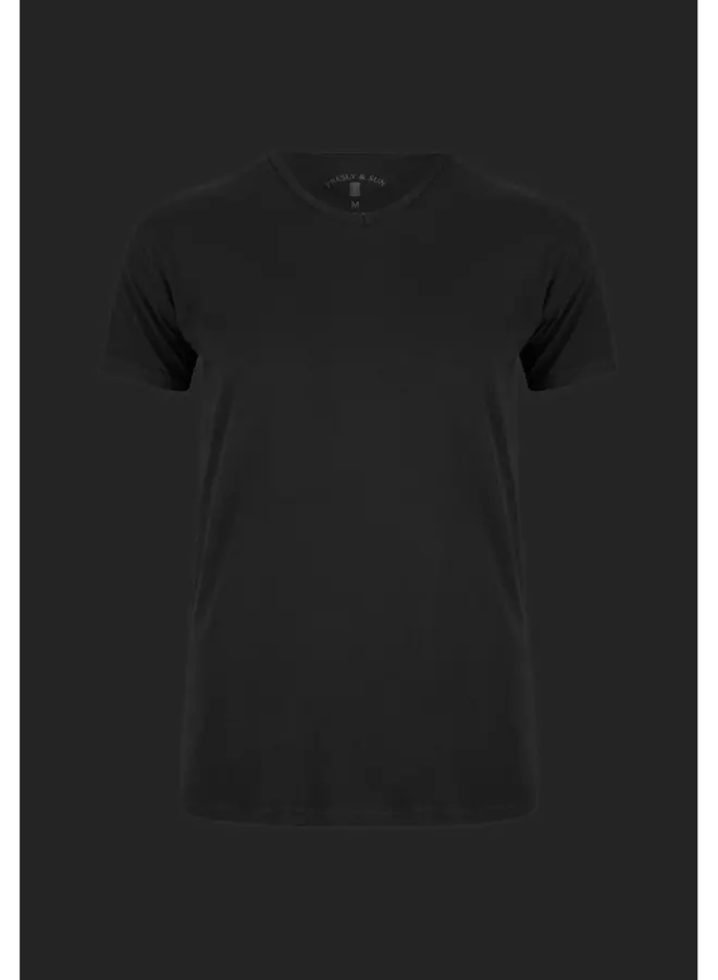 Presly & Sun T-Shirt P-Ssteve - Black