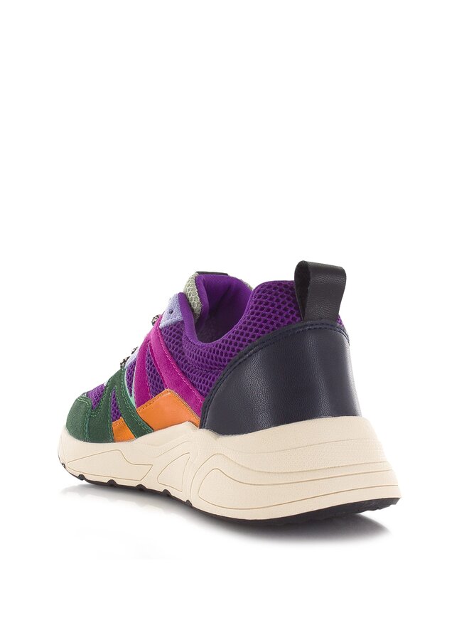Poelman Sneakers B.V. C18582X9PSH15 - Green/Black/Purple/Mint