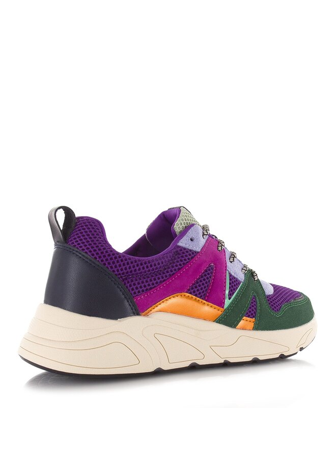 Poelman Sneakers B.V. C18582X9PSH15 - Green/Black/Purple/Mint