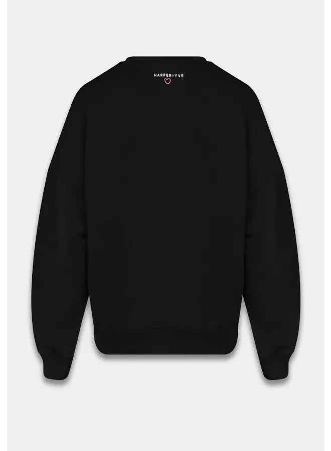 Harper & Yve Sweater SS24D504 - 999 - BLACK