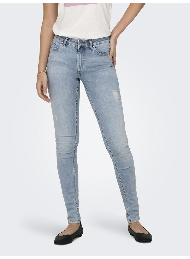 Skinny Fit Jeans 15309473 ONLBLUSH  - Light Blue Denim