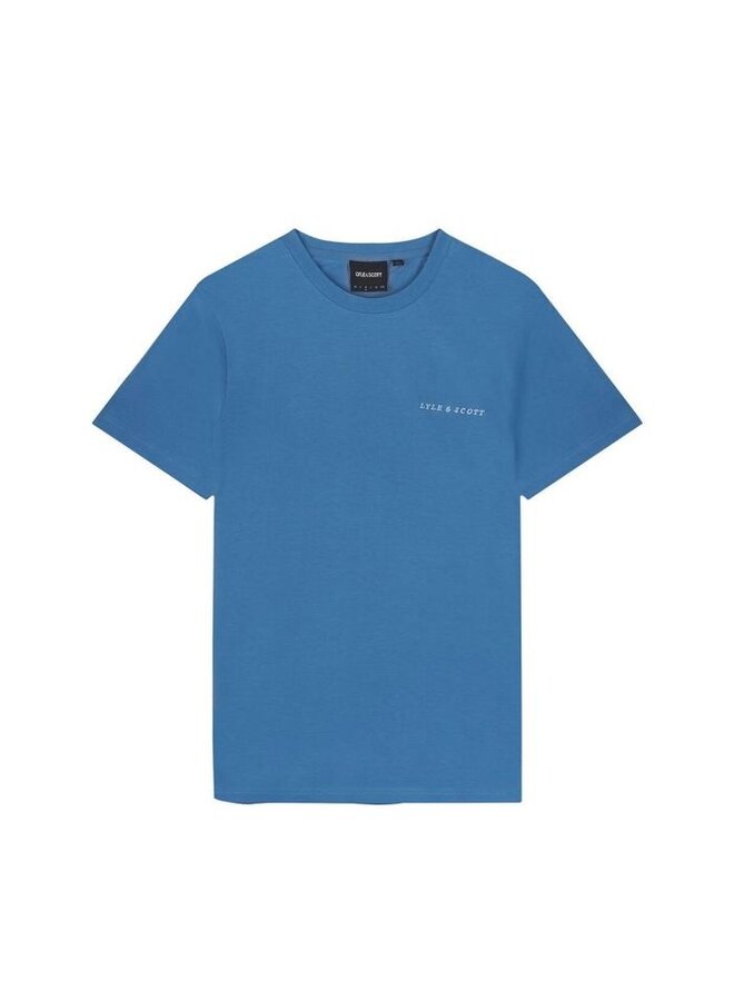 Lyle and Scott TS2007V Embroidered T-Shirt - X41 Riviera