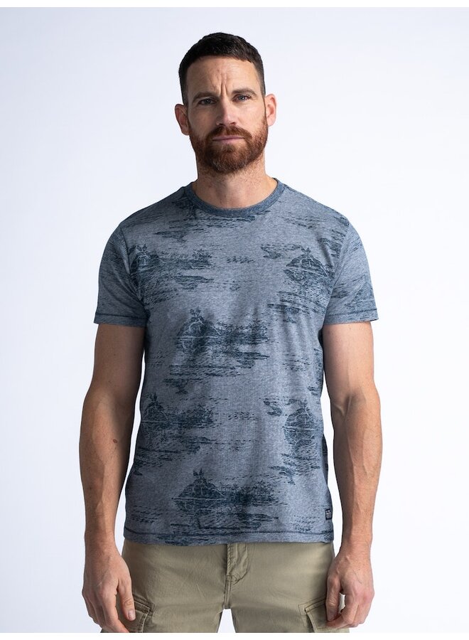 Petrol T-Shirt M-1040-TSR650 - 5178