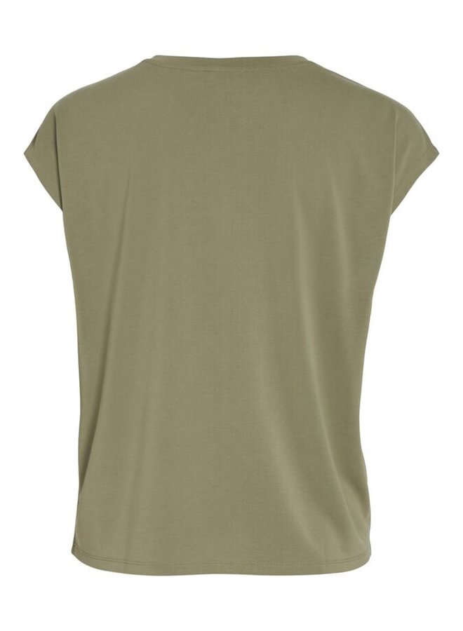 Vila T-Shirt 14074847 - Oil Green