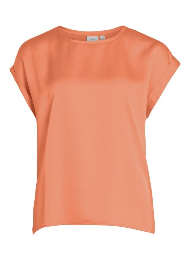 Vila T-Shirt 14059563 - Shell Coral