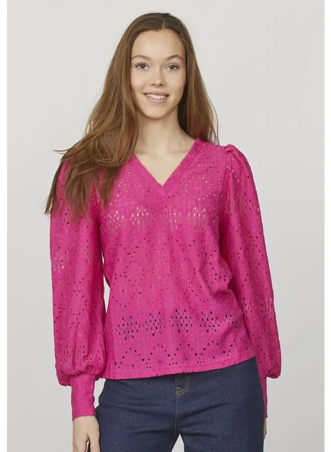 Sisters Point Blouse 15933 EINA-V - Wild Pink