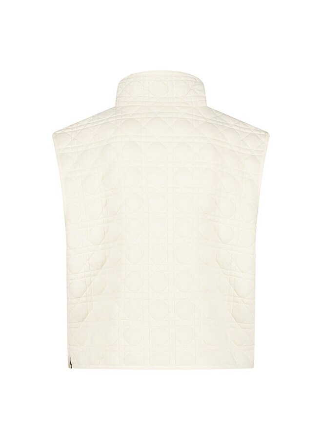 NUKUS Gilet Bodywarmer Tiana SS24187 - 17 Off White