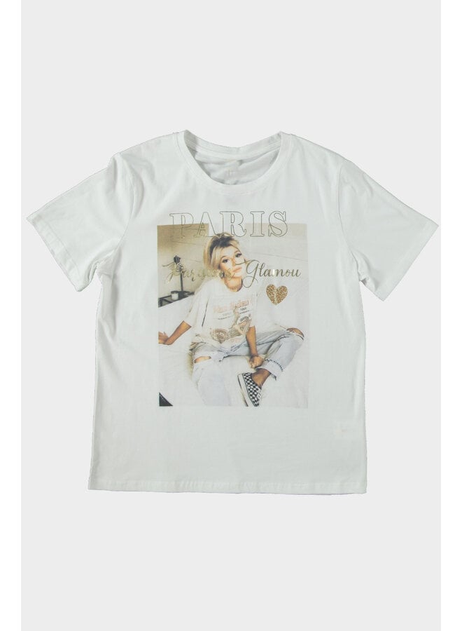 T-Shirt 2324-PARIS Tshirt - Wit