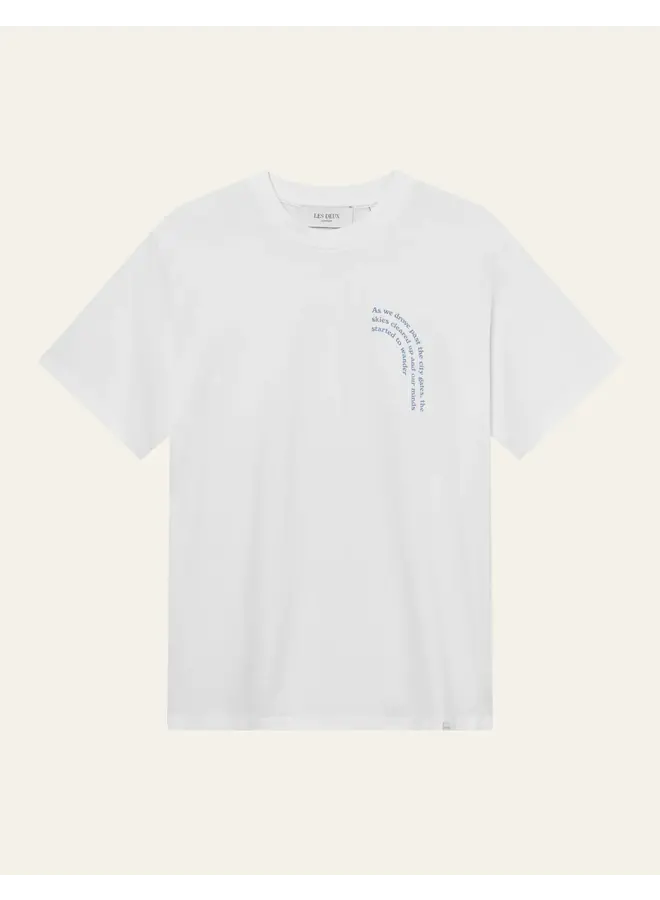 Les Deux T-shirt LDM101160 Coastal - 201201 White