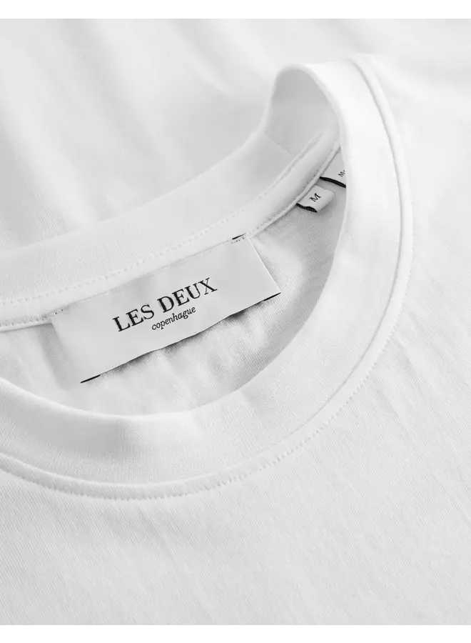 Les Deux T-shirt LDM101160 Coastal - 201201 White