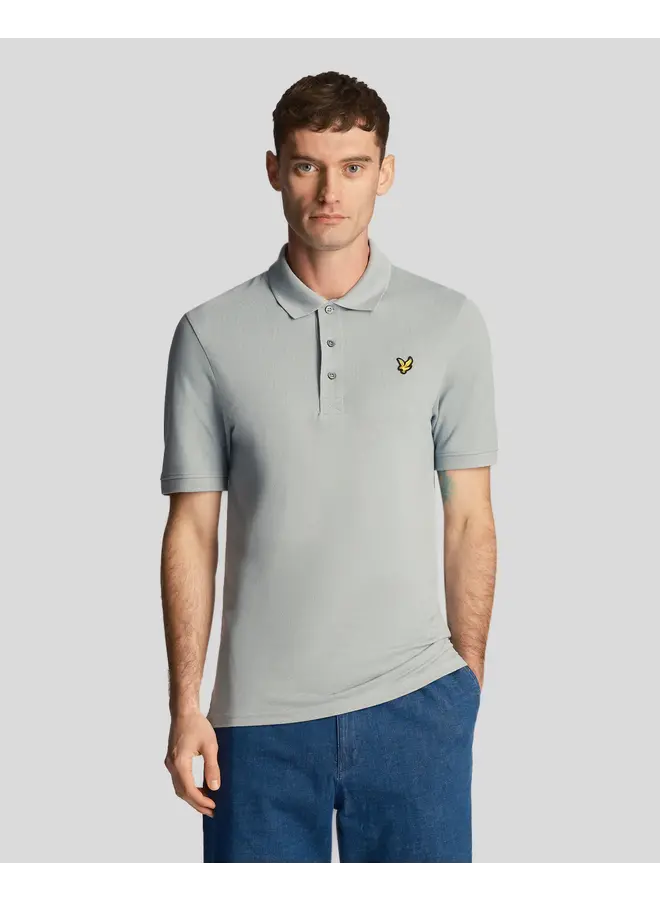 Lyle and Scott Polo SP400VOG - A19 Slate Blue