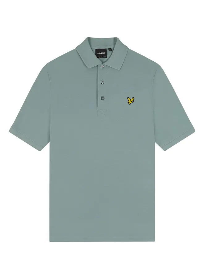 Lyle and Scott Polo SP400VOG - A19 Slate Blue